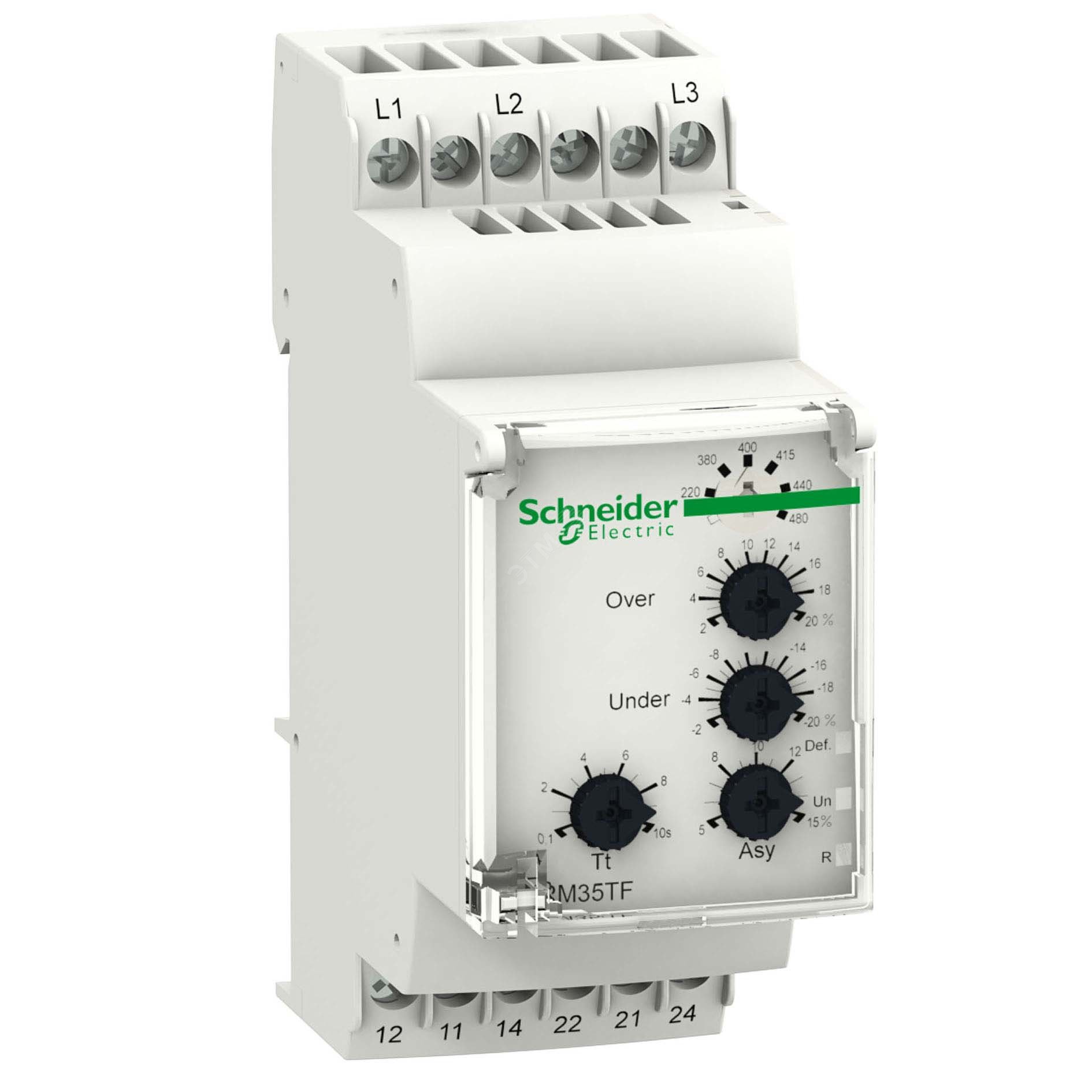 Реле контроля фаз мультифункциональное (RM35TF30) Schneider Electric ...
