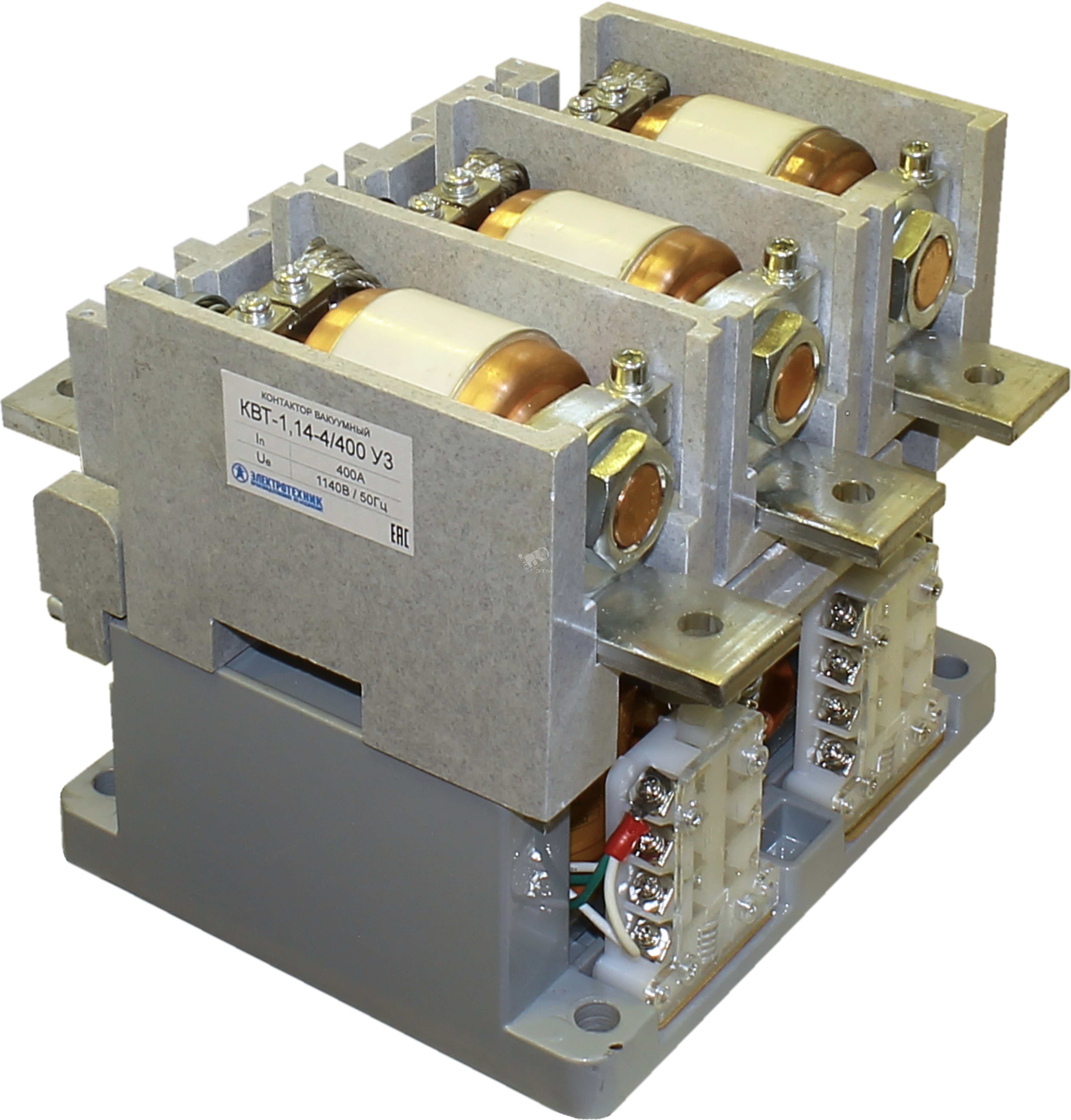 КВТ-1,14-5/630 У3, 110В, 3з+3р, нереверсивный, без реле, контактор ...