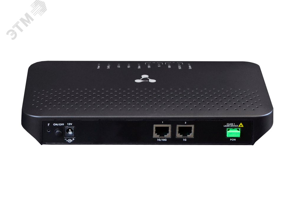 Абонентский терминал NTX-1, 1 порт 10G/10G XGS-PON, 1 порт Ethernet 10/100/1000BASE-T (RJ-45), 1 порт Ethernet 100/1000/2.5G/5G/10GBASE-T (RJ-45), 100 км NTX-1 ELTEX
