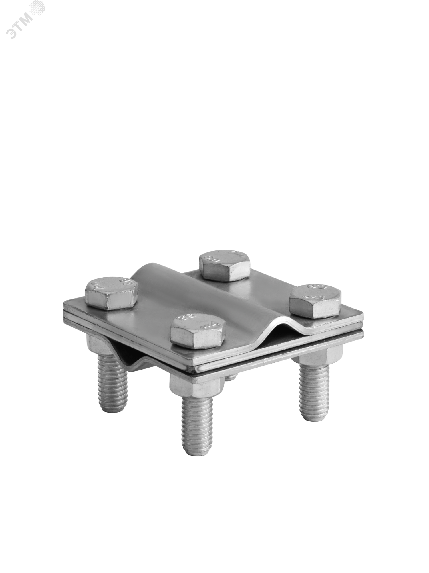 Изображение товара Зажим крестовидный прут-прут ( 3 пластины 57х57 мм) (шт)