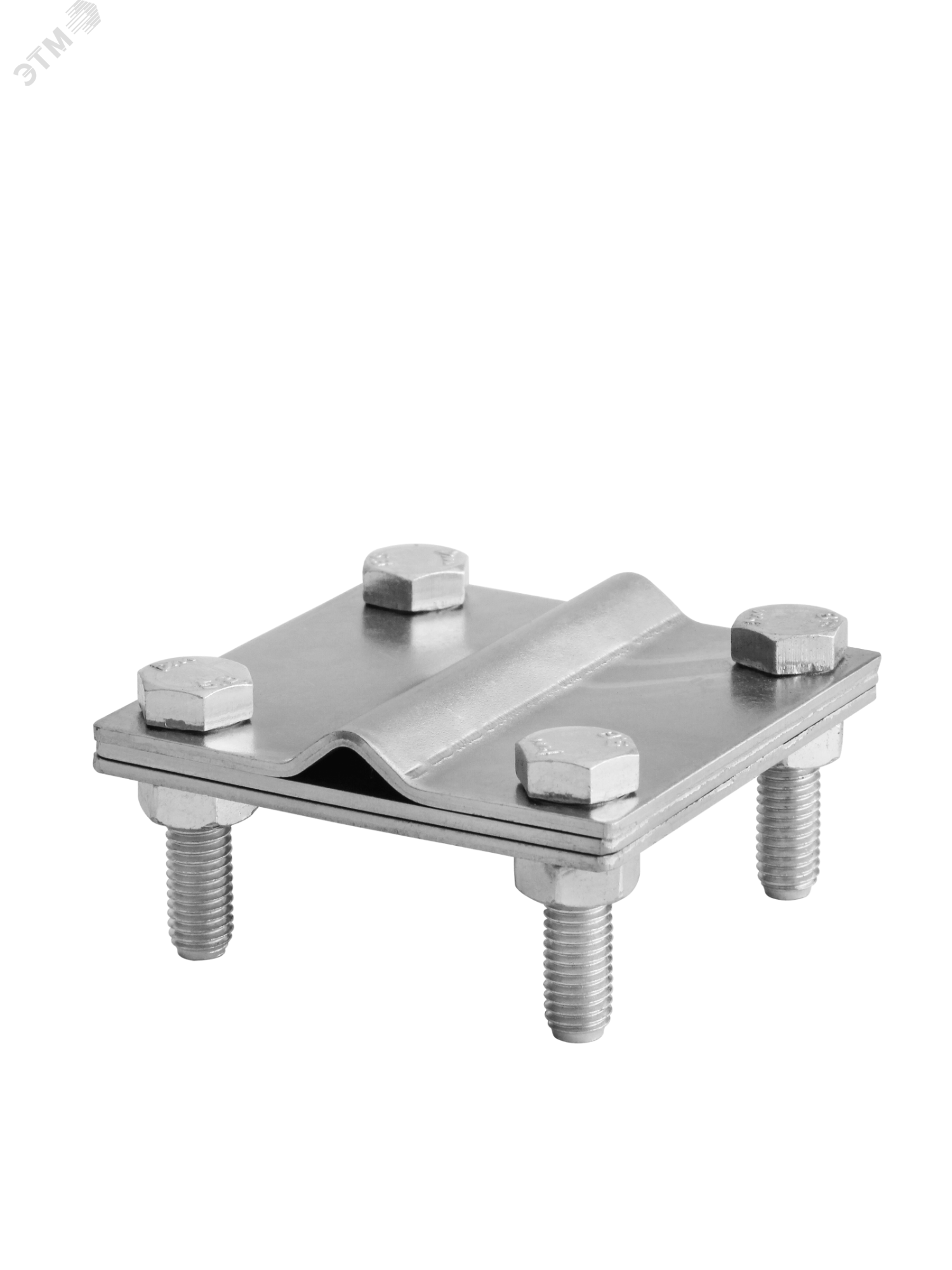 Изображение товара Зажим полоса-прут 3 пластины 70х70 мм (шт)