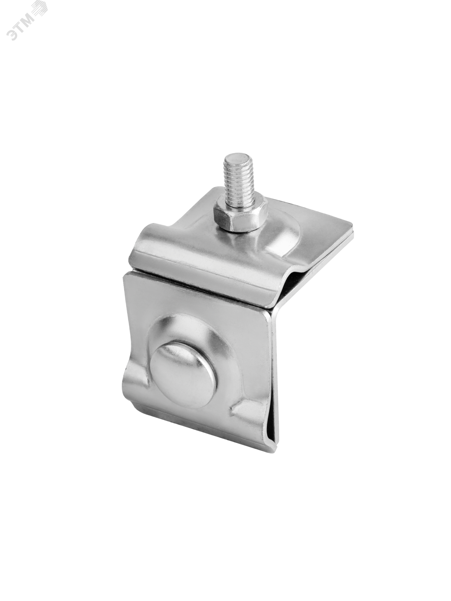 Изображение товара Держатель фальцевый оцинкованный для крепления проводников 45x45 мм