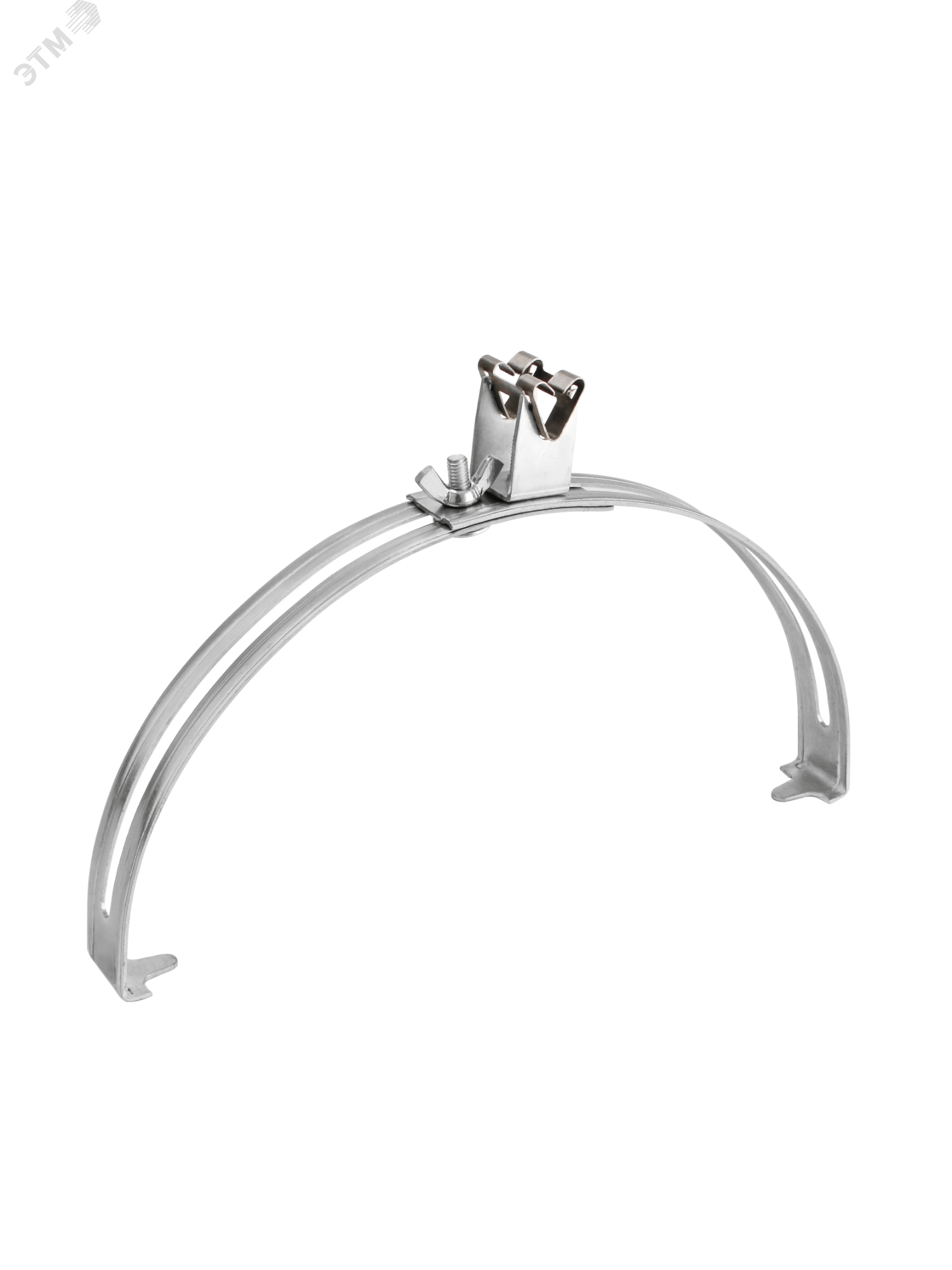 Изображение товара Держатель коньковый регулируемый из оцинкованной стали для кровли 240 мм