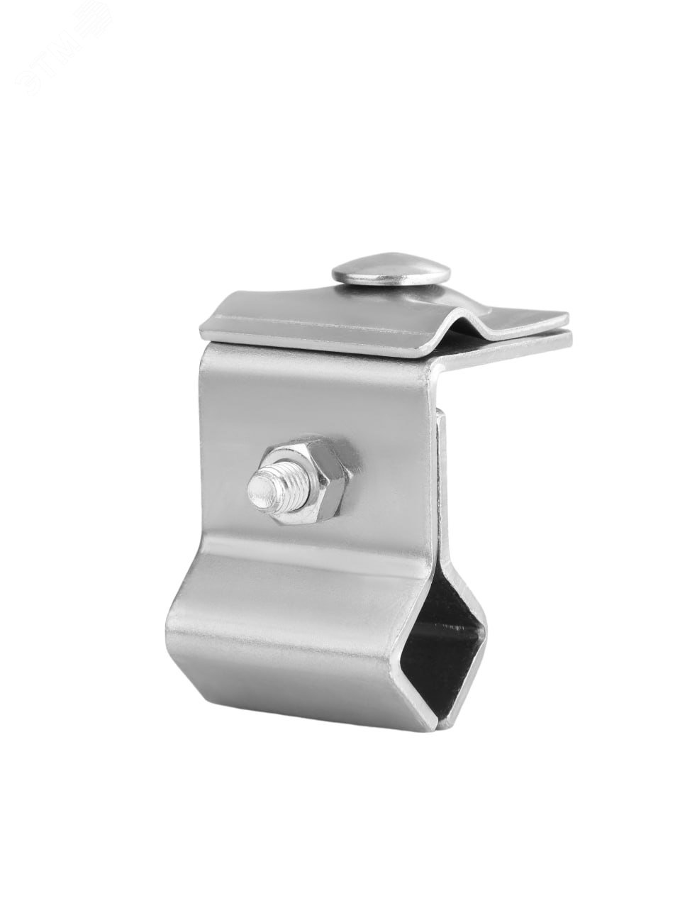 Изображение товара Держатель фальцевый универсальный для токоотвода 8-10 мм ШИП