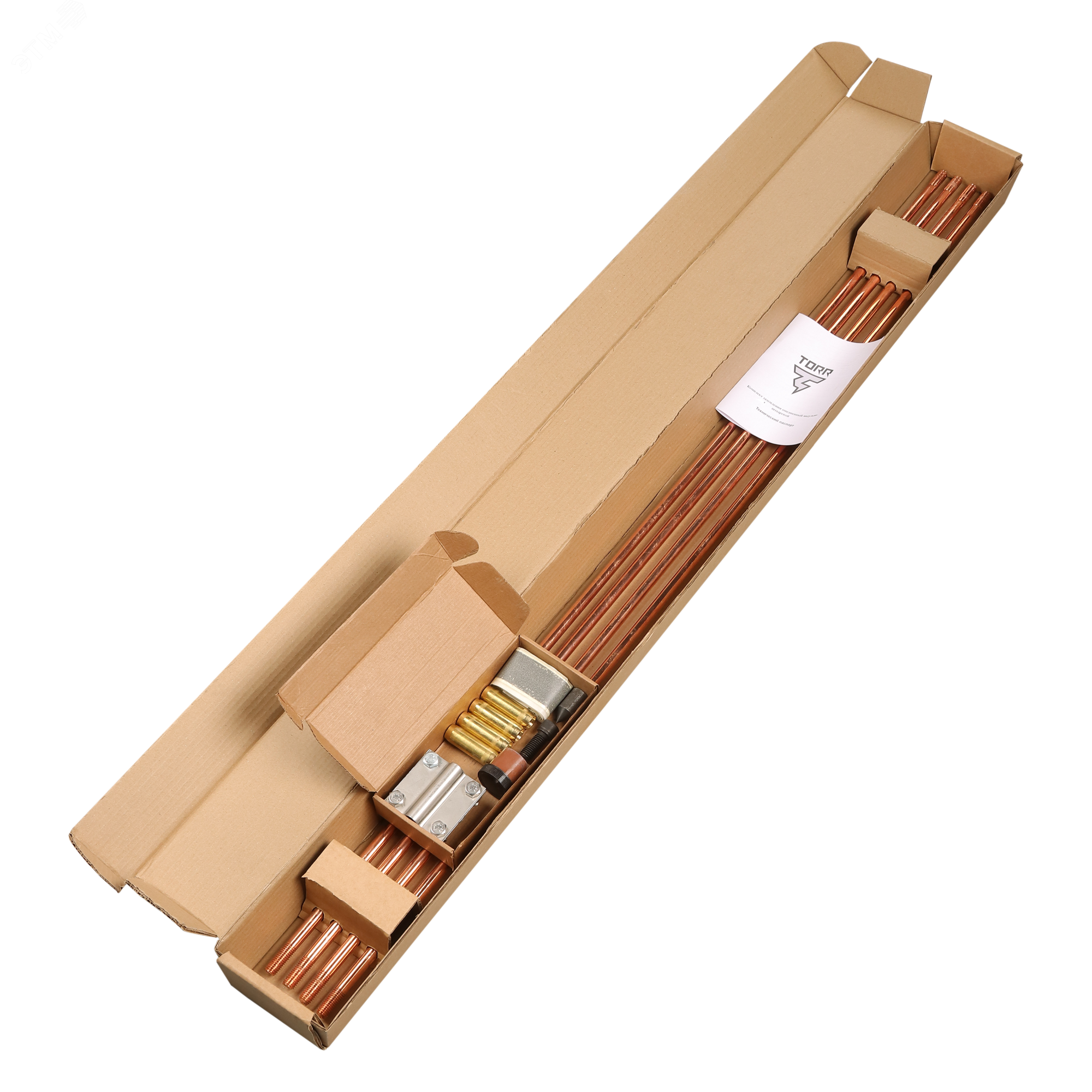 Изображение товара Комплект заземления омедненный TORR-6М-16 (компл)