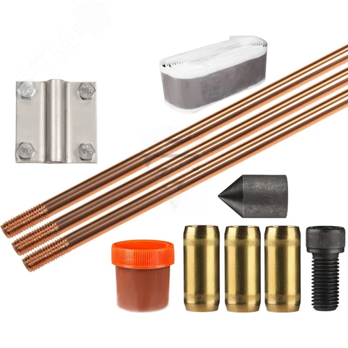 Изображение товара Комплект заземления омедненный TORR 9 м (компл)