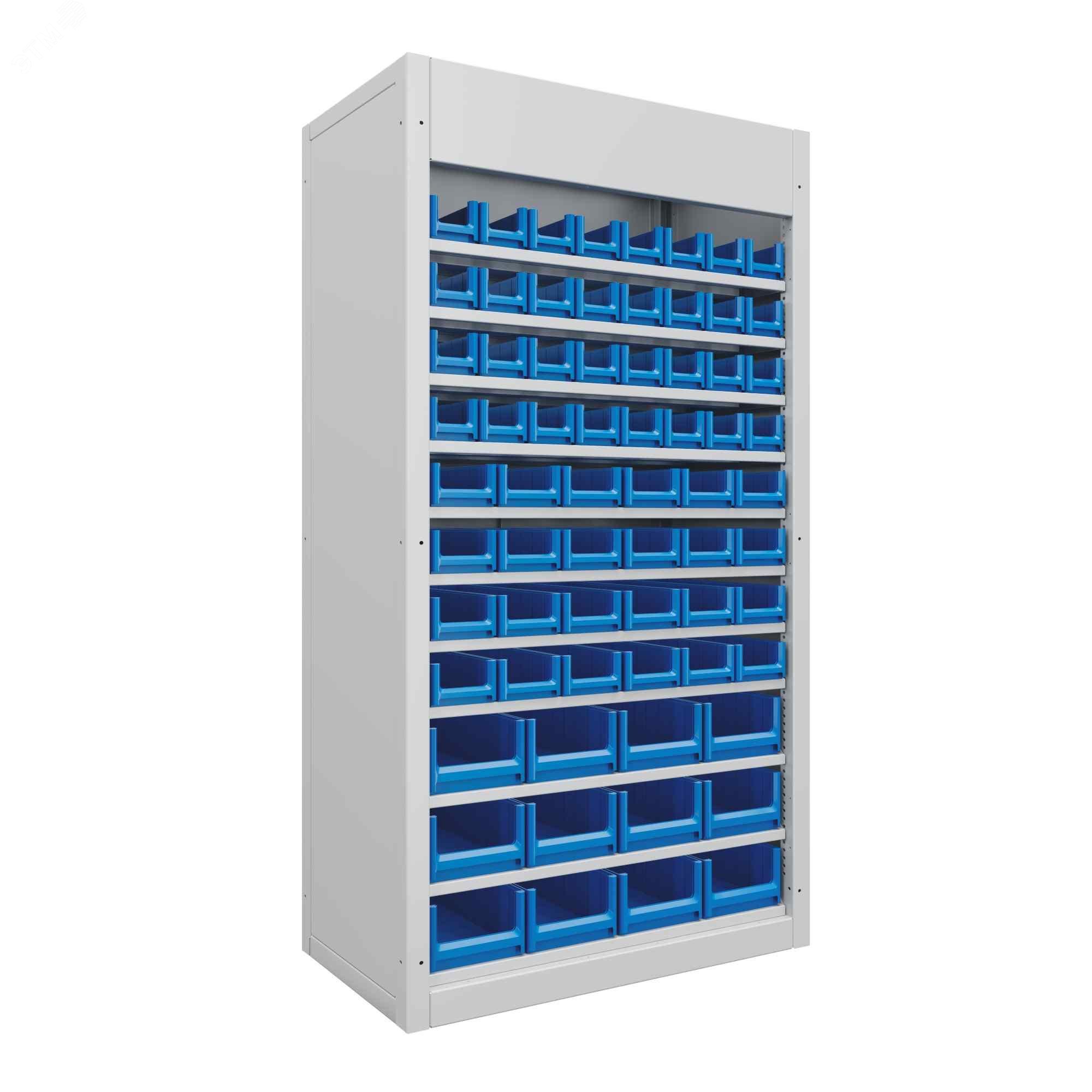 Изображение товара Шкаф ячейчатый для хранения деталей и комплектующих Верстакофф