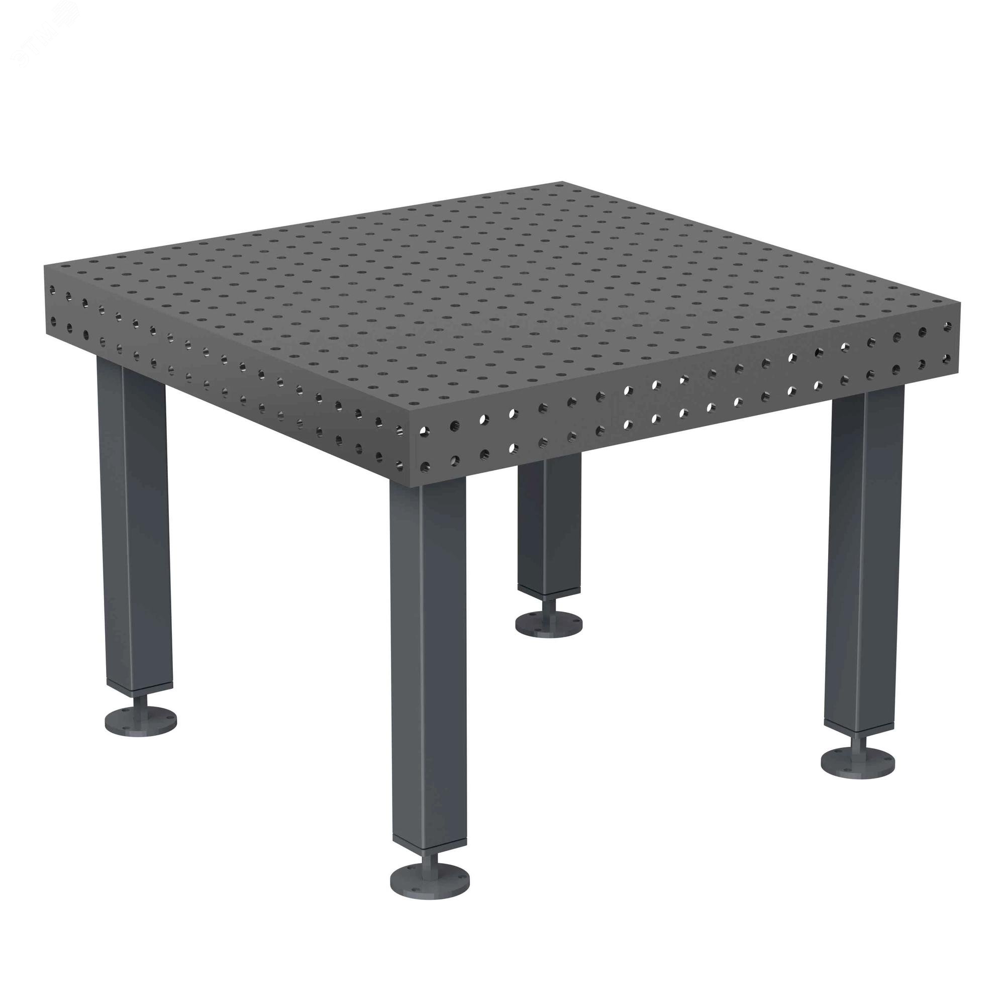 Изображение товара Стол сварочный SRK D16.10.10-K Верстакофф профессиональный стальной сварочно-монтажный стол