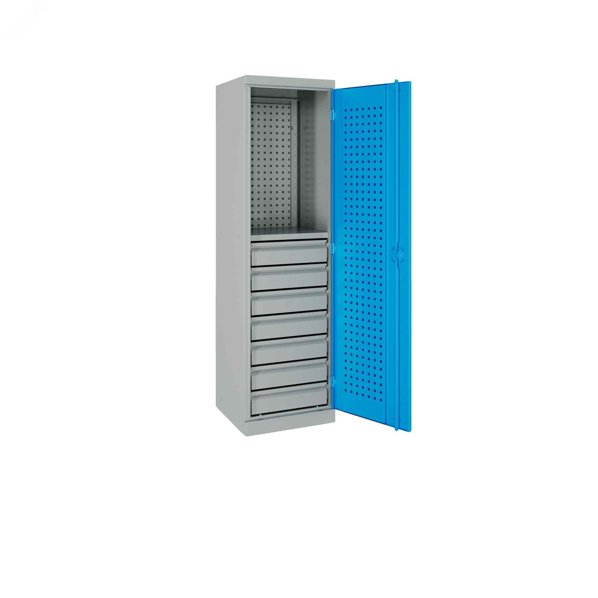 Изображение товара Шкаф TNC H 180.7B.1S - Прочный и функциональный шкаф для хранения