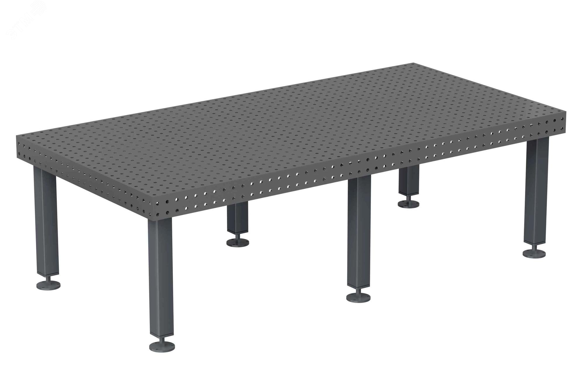 Изображение товара Стол сварочный SRK D16.24.12-K Верстакофф профессиональный стальной рабочий стол