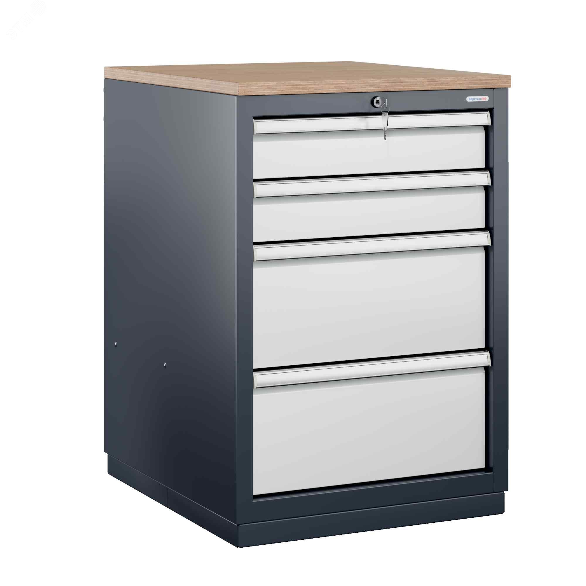 Изображение товара Инструментальная тумба FBK G4.0 из металла с системой антиопрокидывания