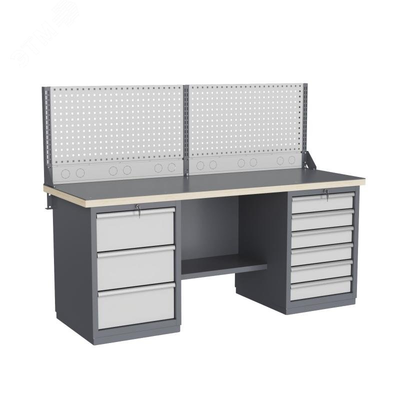 Изображение товара Верстак слесарный FBK 205.36.4-1R (шт)