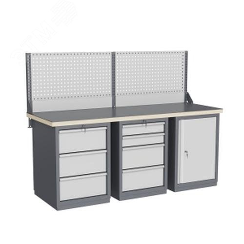 Изображение товара Слесарный верстак FBK 205.347-1 Россия из фанеры и металла