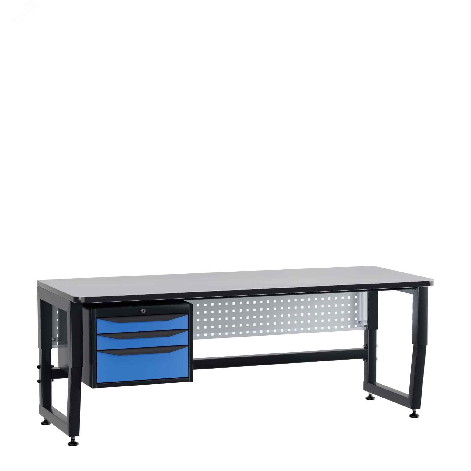 Изображение товара Стол антистатический SPC A18.3 с регулируемой высотой и высокой прочностью