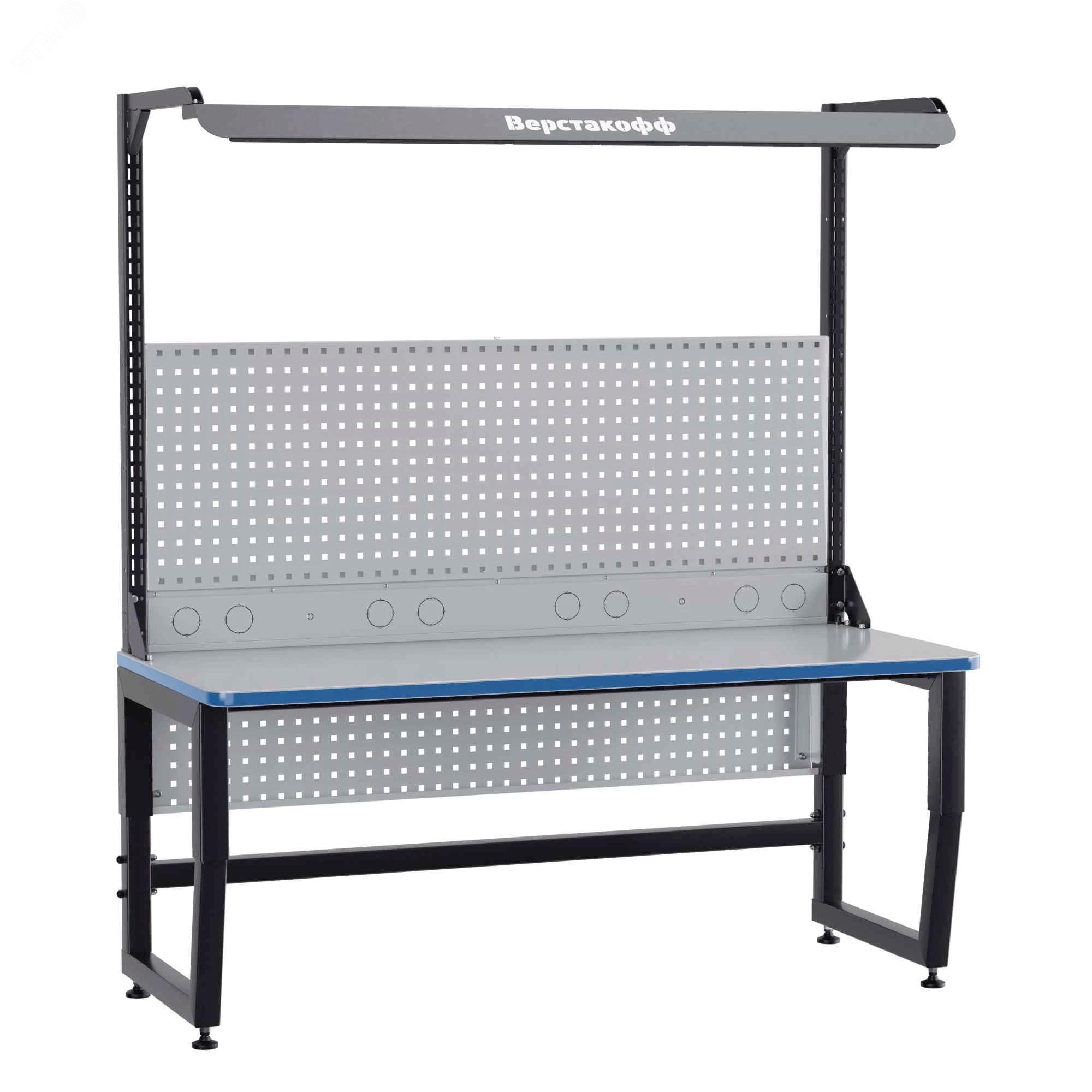 Изображение товара Монтажный стол SPC 16.0-1FR с выдвижными ящиками для офисов и производственных помещений