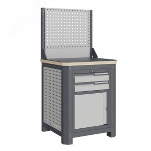 Изображение товара Верстак слесарный MCN 0752.S9-1 с влагостойкой столешницей и ящиками