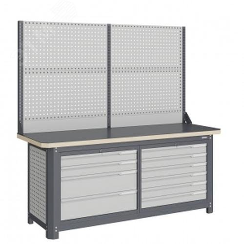 Изображение товара Модульный верстак MCN 2052.L46-2 с влагостойкой столешницей и ящиками на шариковых направляющих