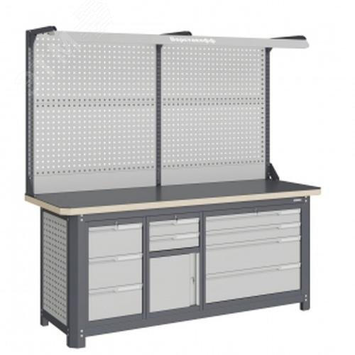 Изображение товара Модульный верстак MCN 2052.S39L4-2F с тремя ящиками и нагрузкой 2000 кг