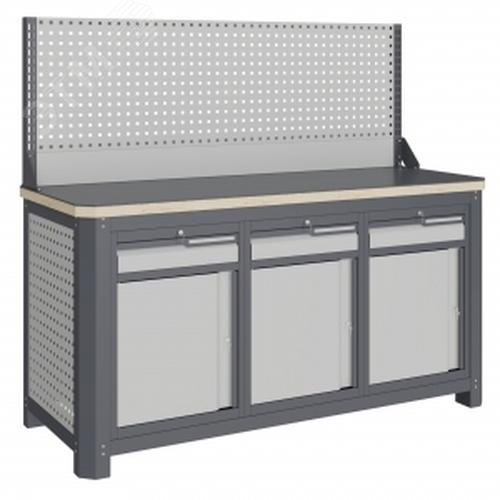 Изображение товара Верстак слесарный MCN 1552.S888-1 с ящиками и долговечной столешницей