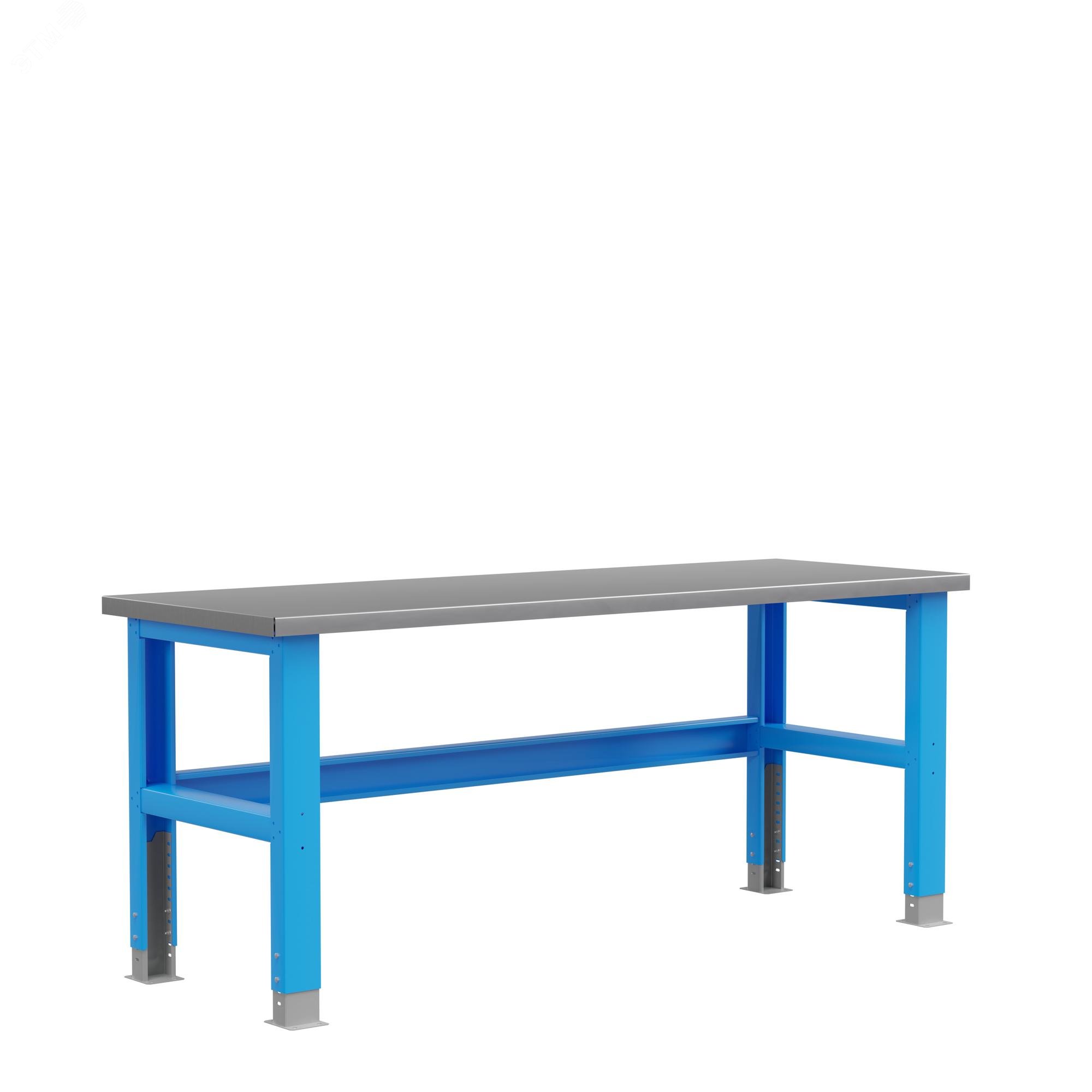 Изображение товара Металлический промышленный стол Верстакофф PLC 20.0 с нагрузкой до 700 кг