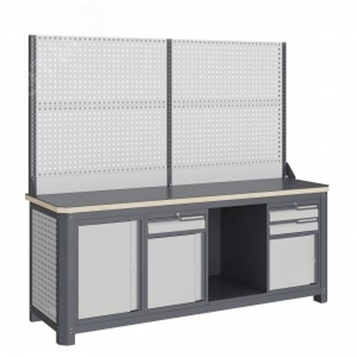 Изображение товара Верстак модульный MCN 2052.S789.1-2 для производства и мастерских