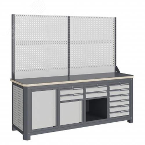 Изображение товара Верстак модульный MCN 2052.S2679.2-2 2000 кг нагрузка Россия