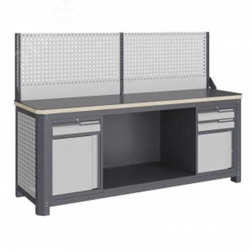 Изображение товара Верстак модульный MCN 2052.S89.11-1 с прочной столешницей и замками