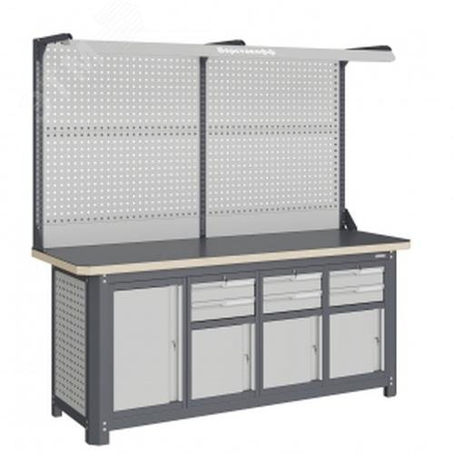 Изображение товара Модульный верстак MCN 2052.S7999-2F с ящиками и грузоподъемностью 2000 кг