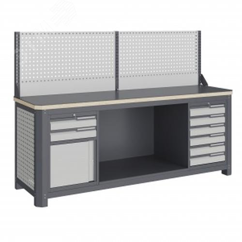 Изображение товара Верстак модульный MCN 2052.S69.11-1 с ящиками и высоким грузоподъемом