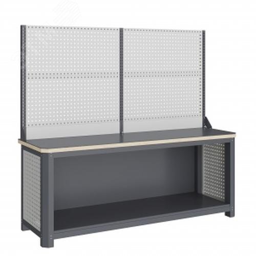 Изображение товара Модульный металлический верстак MCN 2052.0.1111-2 с ящиками и замком