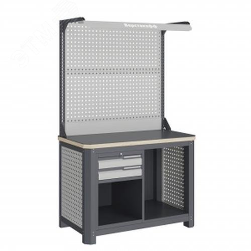 Изображение товара Верстак слесарный MCN 1252.S2.12-2F металлический с влагостойкой столешницей