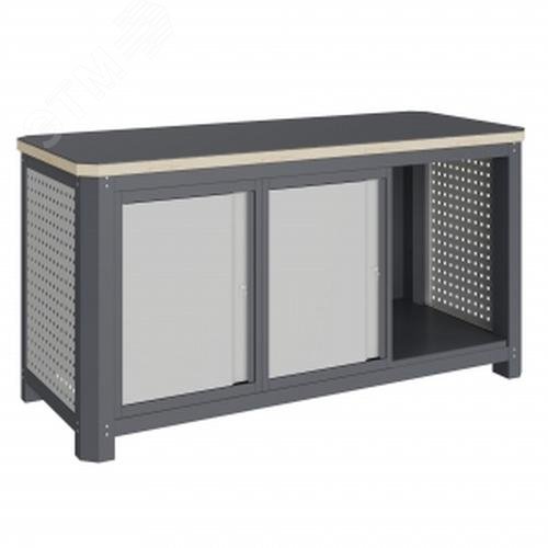 Изображение товара Верстак слесарный металлический MCN 1552.S77.1 с ящиками и повышенной нагрузкой