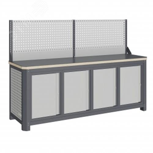 Изображение товара Верстак модульный MCN 2052.S7777-1 из металла с ящиками и мощной столешницей