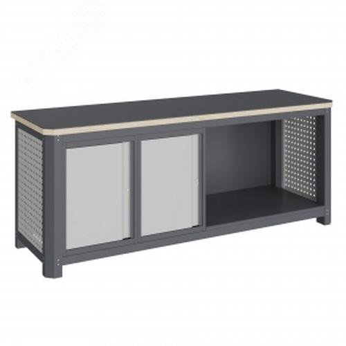 Изображение товара Модульный металлический верстак MCN 2052.S77.11 с ящиками и высокой грузоподъемностью