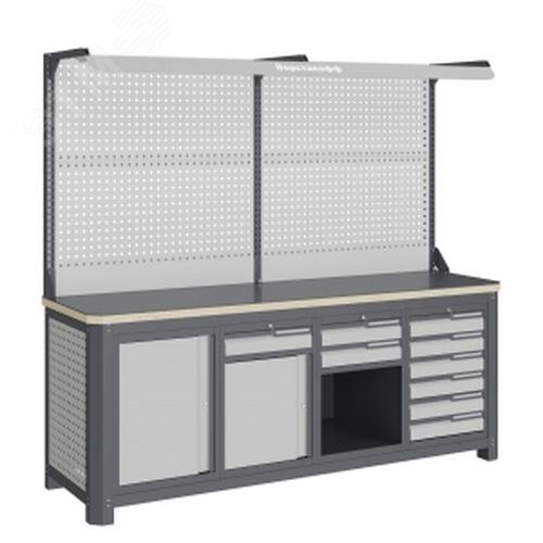 Изображение товара Верстак модульный MCN 2052.S2678.2-2F с нагрузкой 2000 кг Россия Изображение товара Верстак модульный MCN 2052.S2678.2-2F с нагрузкой 2000 кг Россия