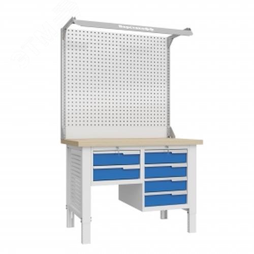 Изображение товара Верстак слесарный CTR 1202.S14.3-2F с регулировкой высоты и высокой нагрузочной способностью