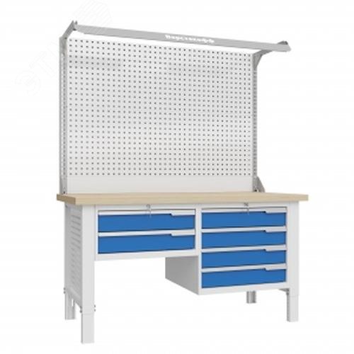 Изображение товара Верстак слесарный CTR 1602.L14.5-2F сборно-разборный Россия Изображение товара Верстак слесарный CTR 1602.L14.5-2F сборно-разборный Россия