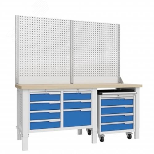 Изображение товара Верстак слесарный CTR 2002.S34M4.3-2 Россия 2000 кг нагрузка