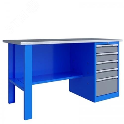 Изображение товара Верстак слесарный TNC 161.15.3 от Верстакофф