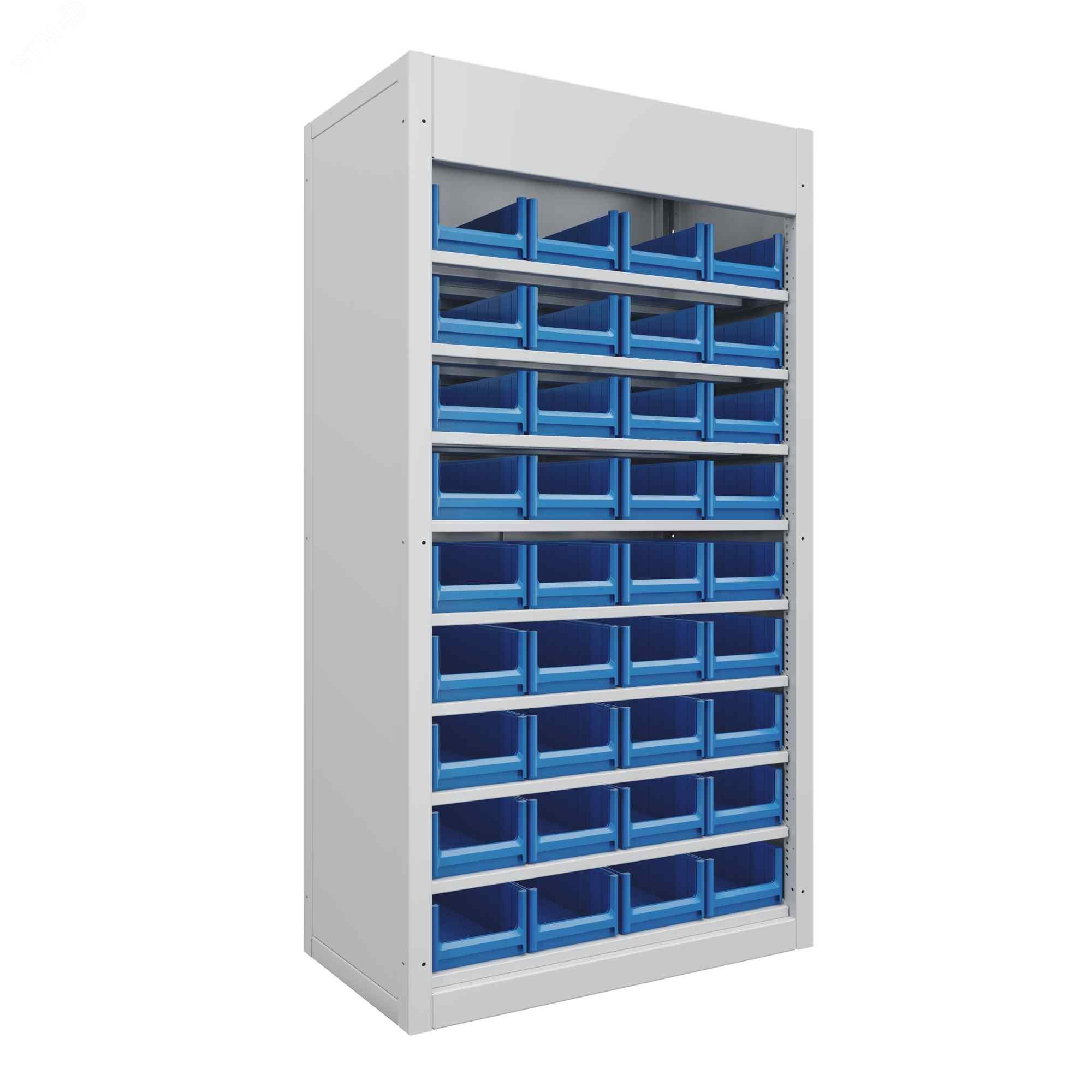 Изображение товара Шкаф ячейный для хранения с роллетной системой запирания Верстакофф CELL P9 C3 20.6.L