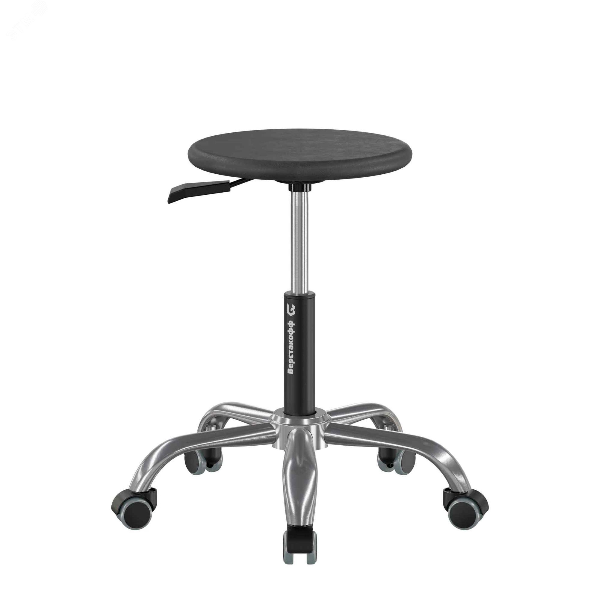 Изображение товара Промышленный табурет Верстакофф IS-1 с полиуретановым сиденьем