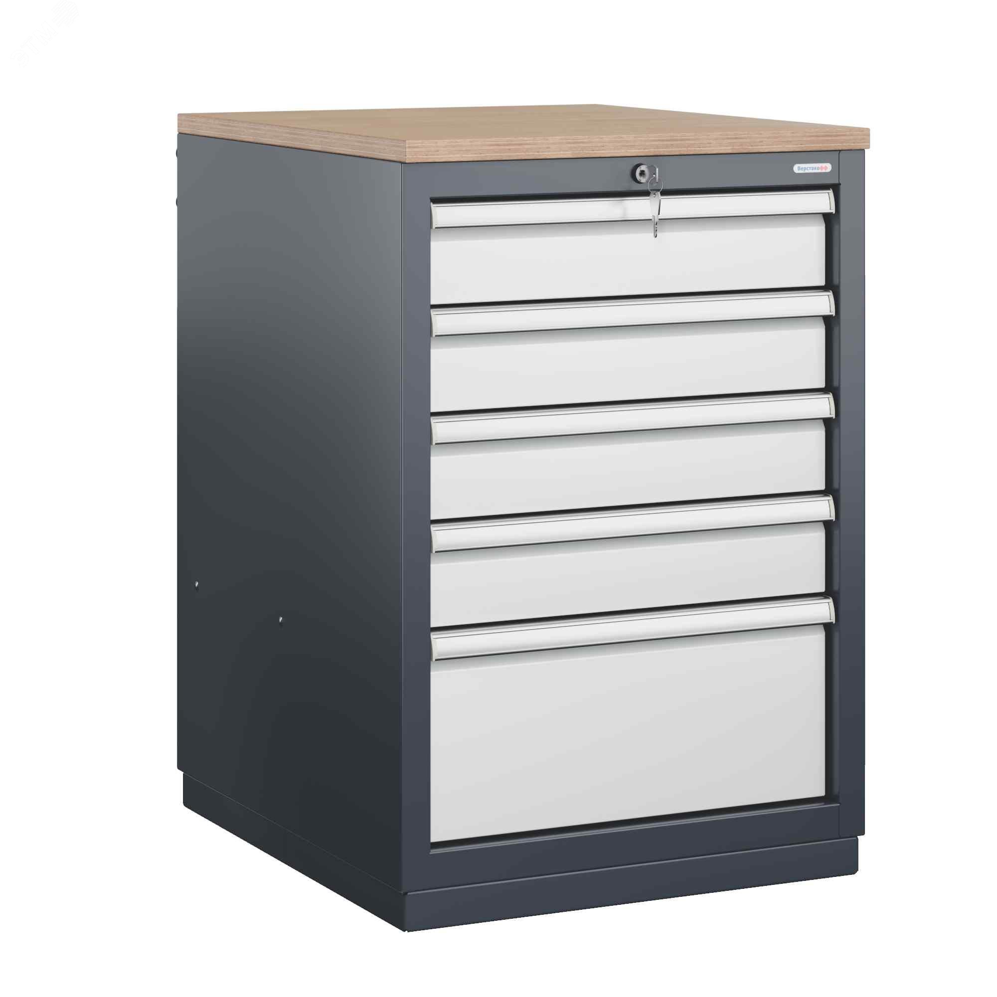 Изображение товара Тумба инструментальная FBK G5.0 из холоднокатаной стали с системой антиопрокидывания