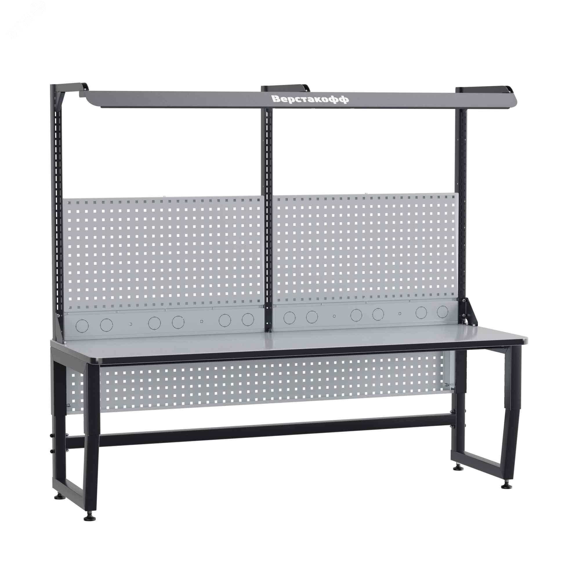 Изображение товара Антистатический стол SPC A20.0-1FR из МДФ с ESD покрытием для работы с электроникой