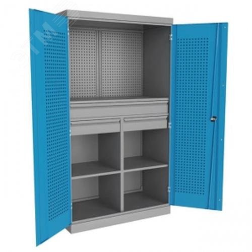 Изображение товара Шкаф металлический инструментальный TNC 181.2B1.2S1 (шт)