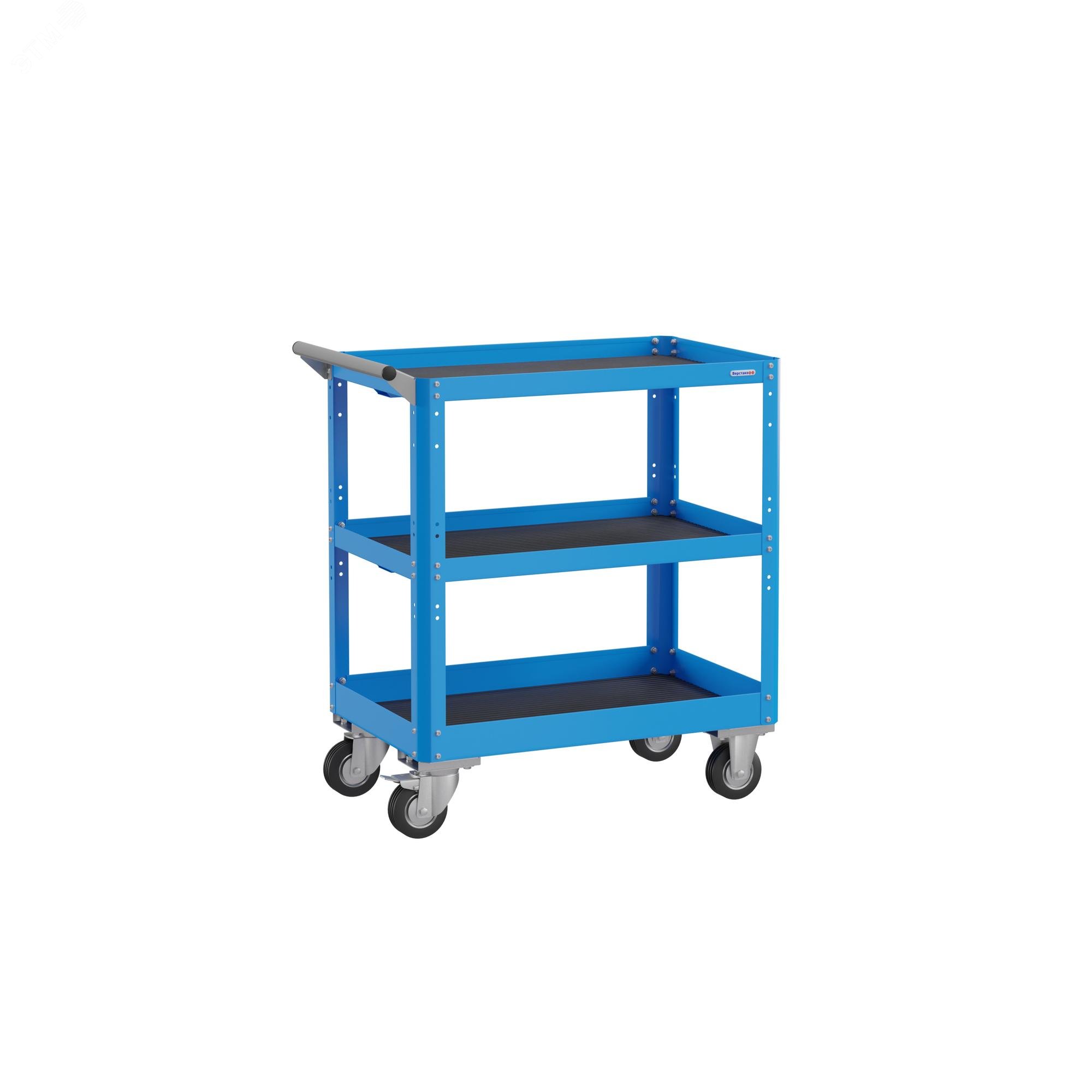 Изображение товара Тележка инструментальная PLC 8007.0-К с выдвижным ящиком и полимерным покрытием