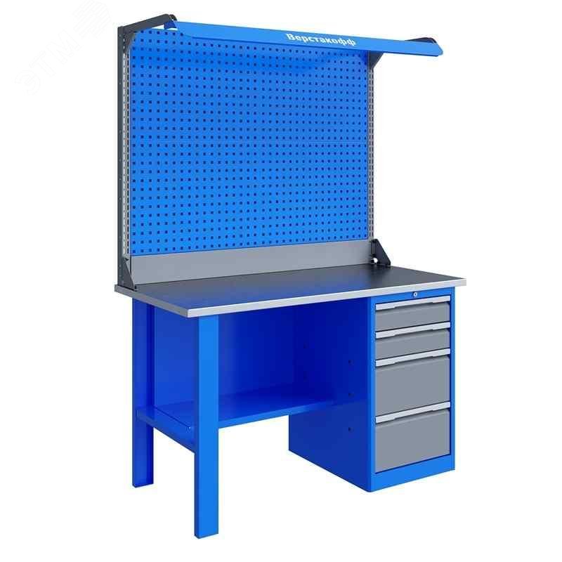 Изображение товара Верстак слесарный TNC 141.14.2-2F (упак)