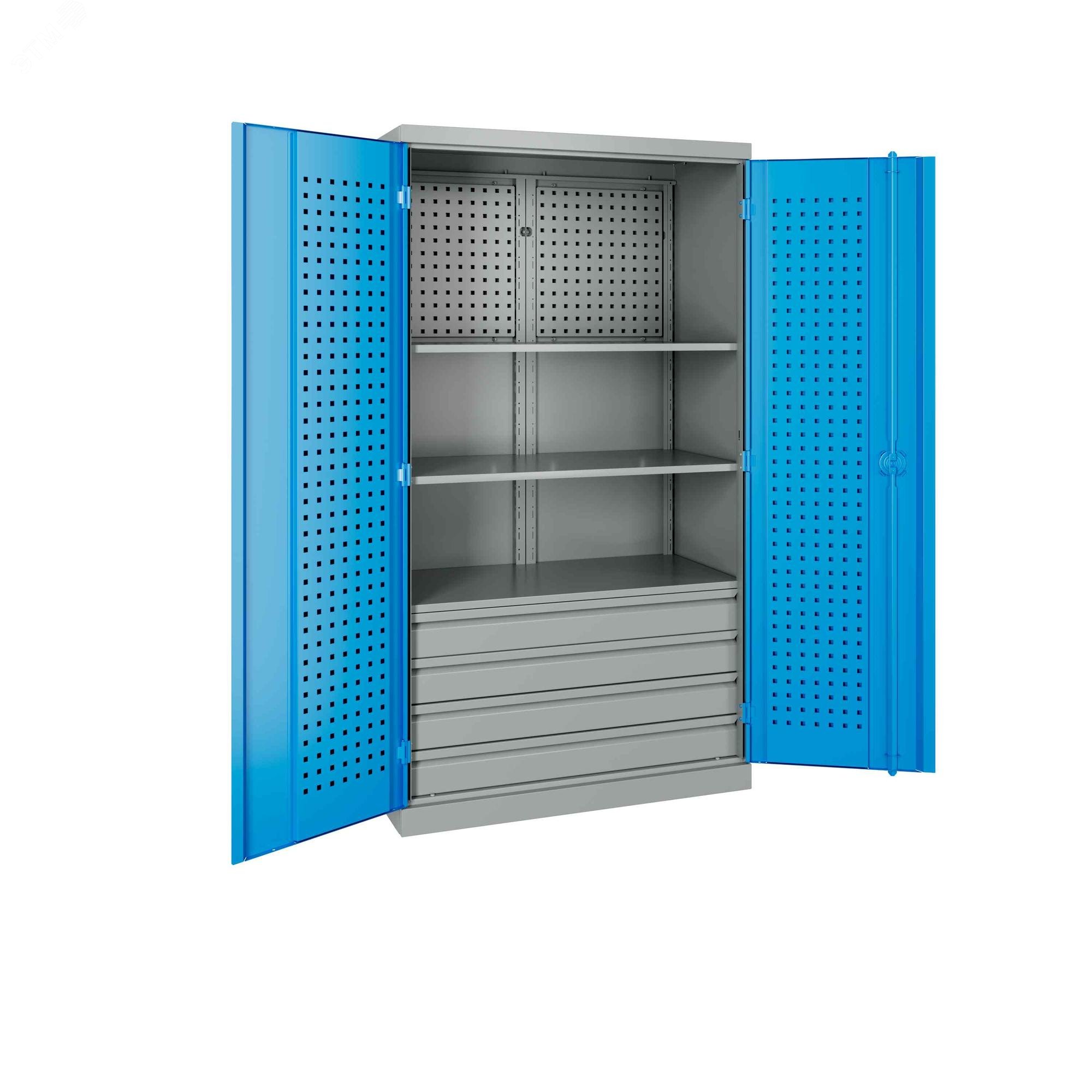 Изображение товара Шкаф металлический инструментальный TNC 180.B4.S3 (шт)