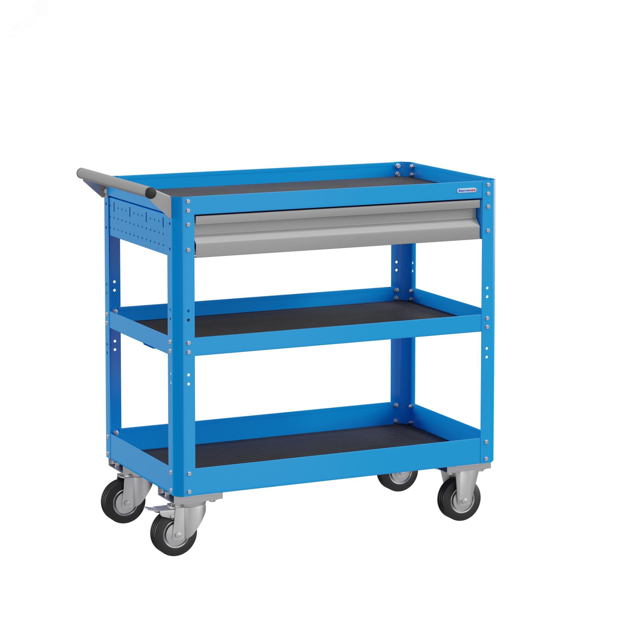 Изображение товара Тележка инструментальная PLC 8008.1-К с ящиком и полками