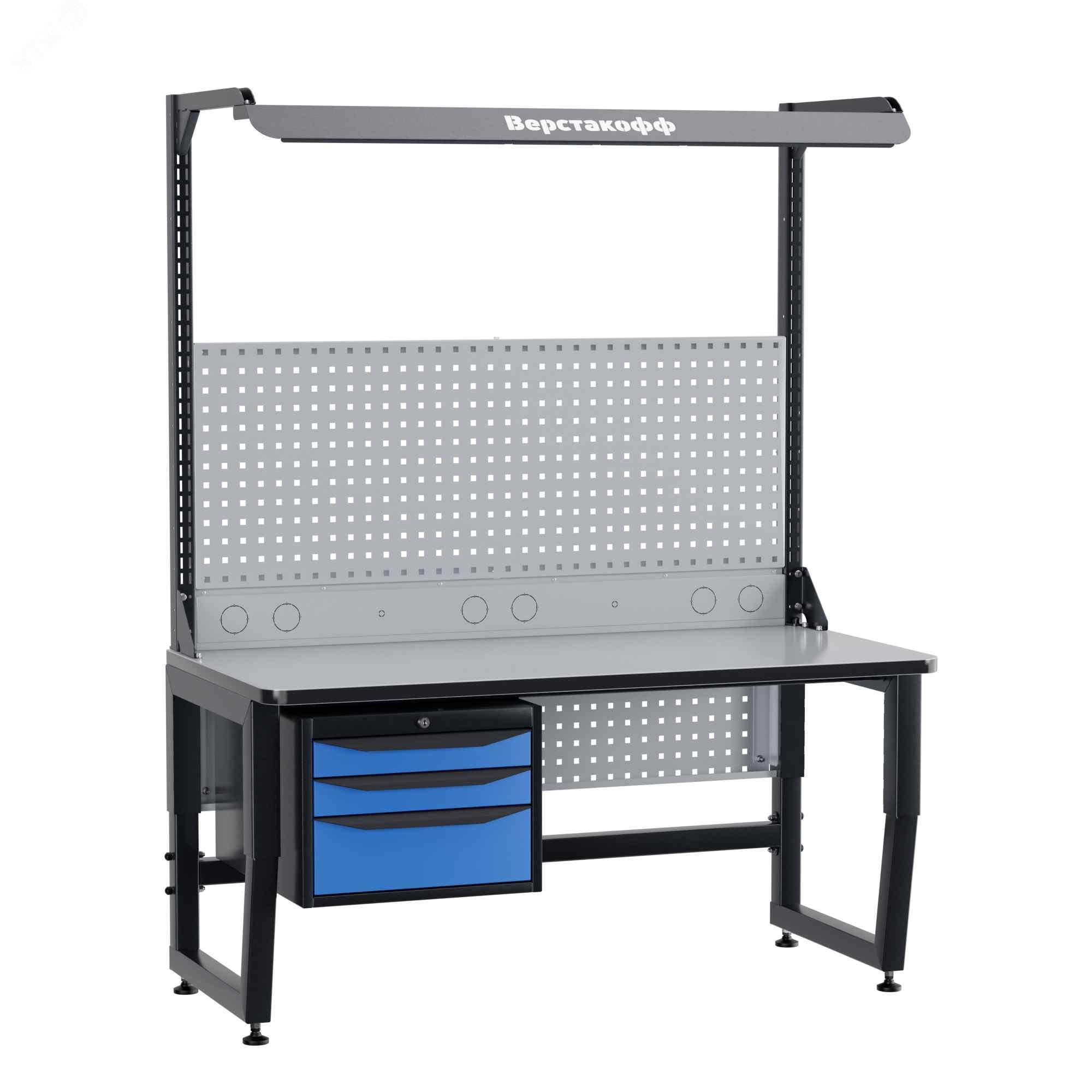 Изображение товара Стол антистатический SPC A14.3-1FR для работы с электроникой российский производитель