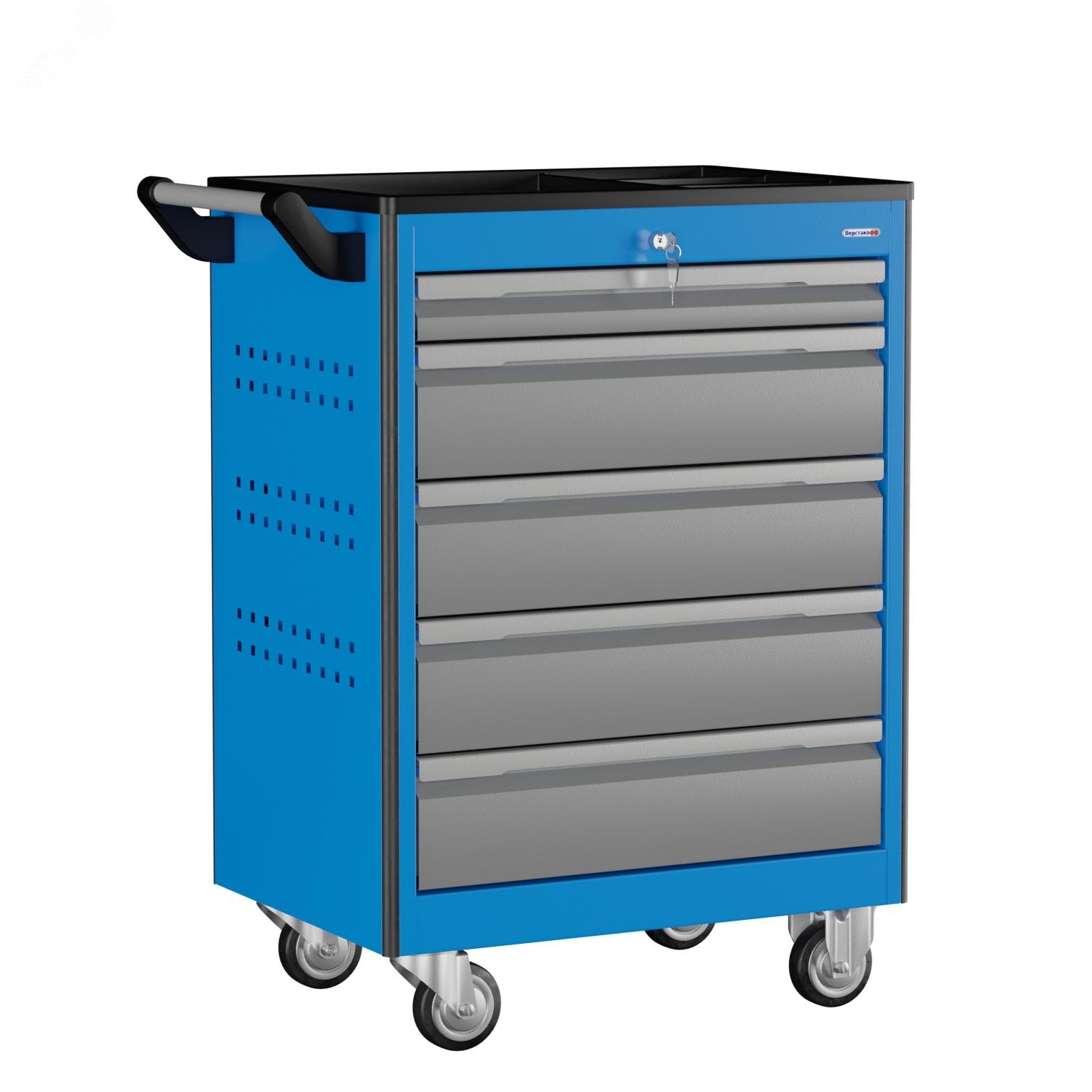 Изображение товара Тележка инструментальная TNC 950.5 с 5 выдвижными ящиками для инструментов